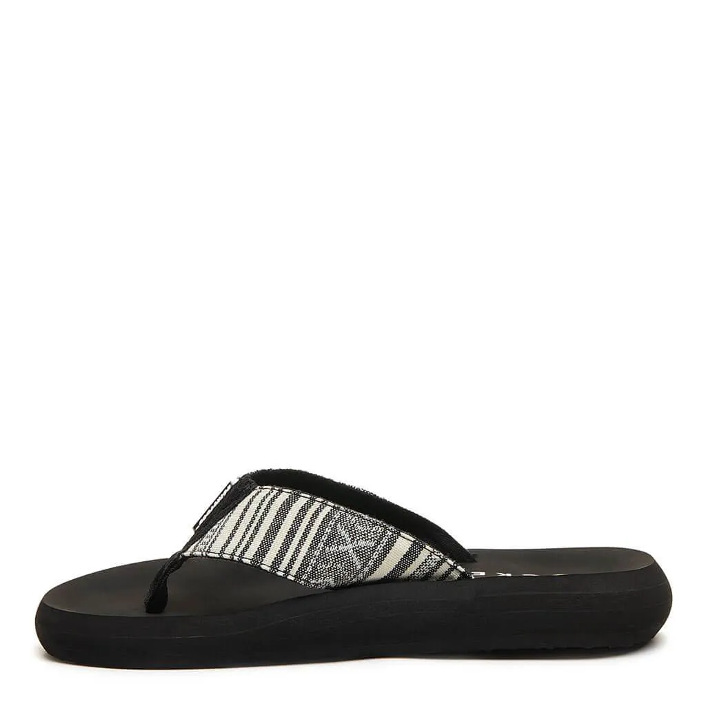 Spotlight Black Aztec Flip Flop