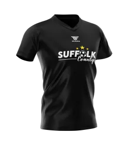 Suffolk County Brand T-Shirt Black