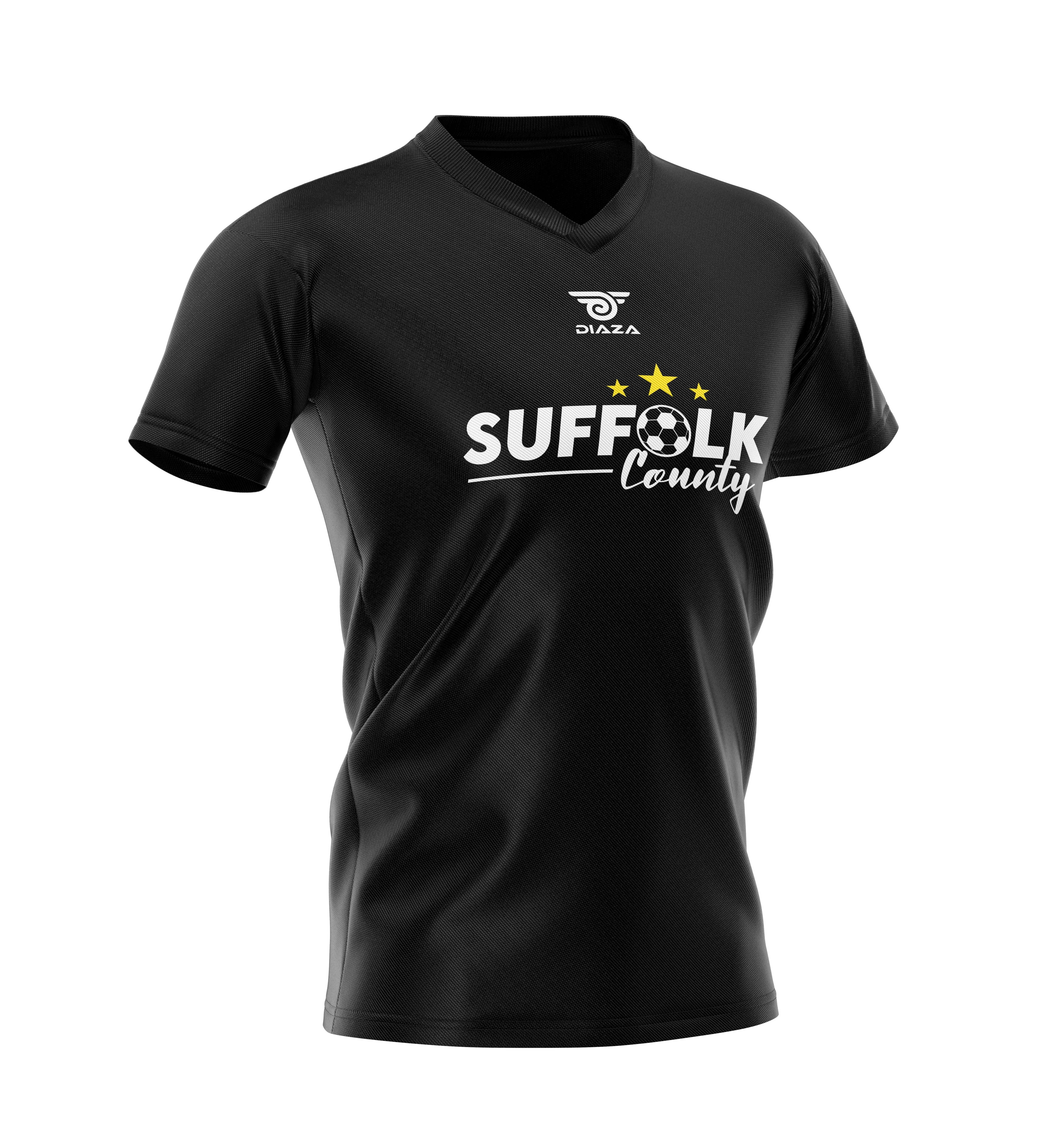 Suffolk County Brand T-Shirt Black