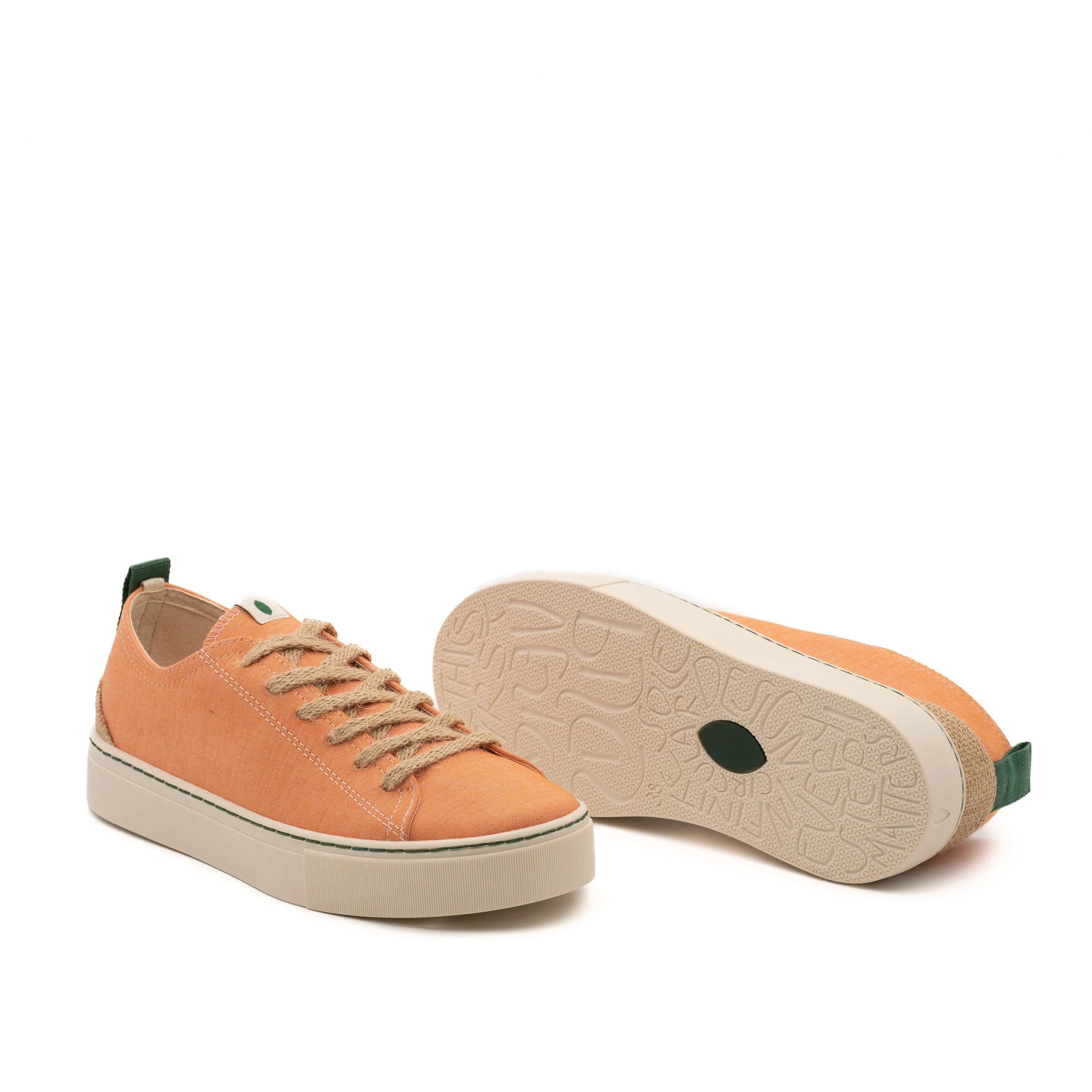 Vegan sneaker Orange COR012